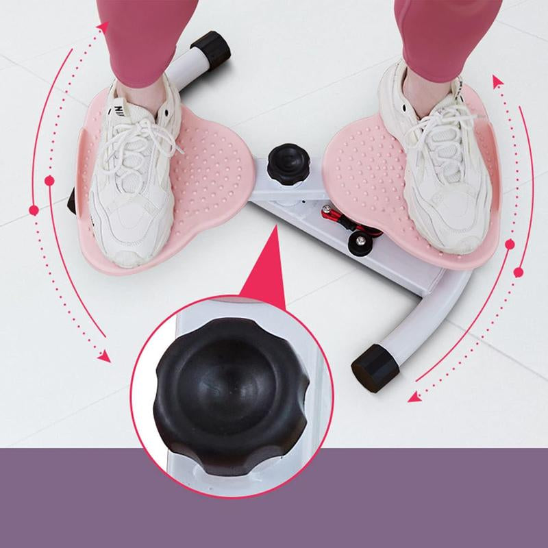 Waist Twist Machine Toned Abs Waist Twister Can Stand with Feet Apart Double Non-Slip No Noise Use Exercise Equipment Abdominal Roller Workout